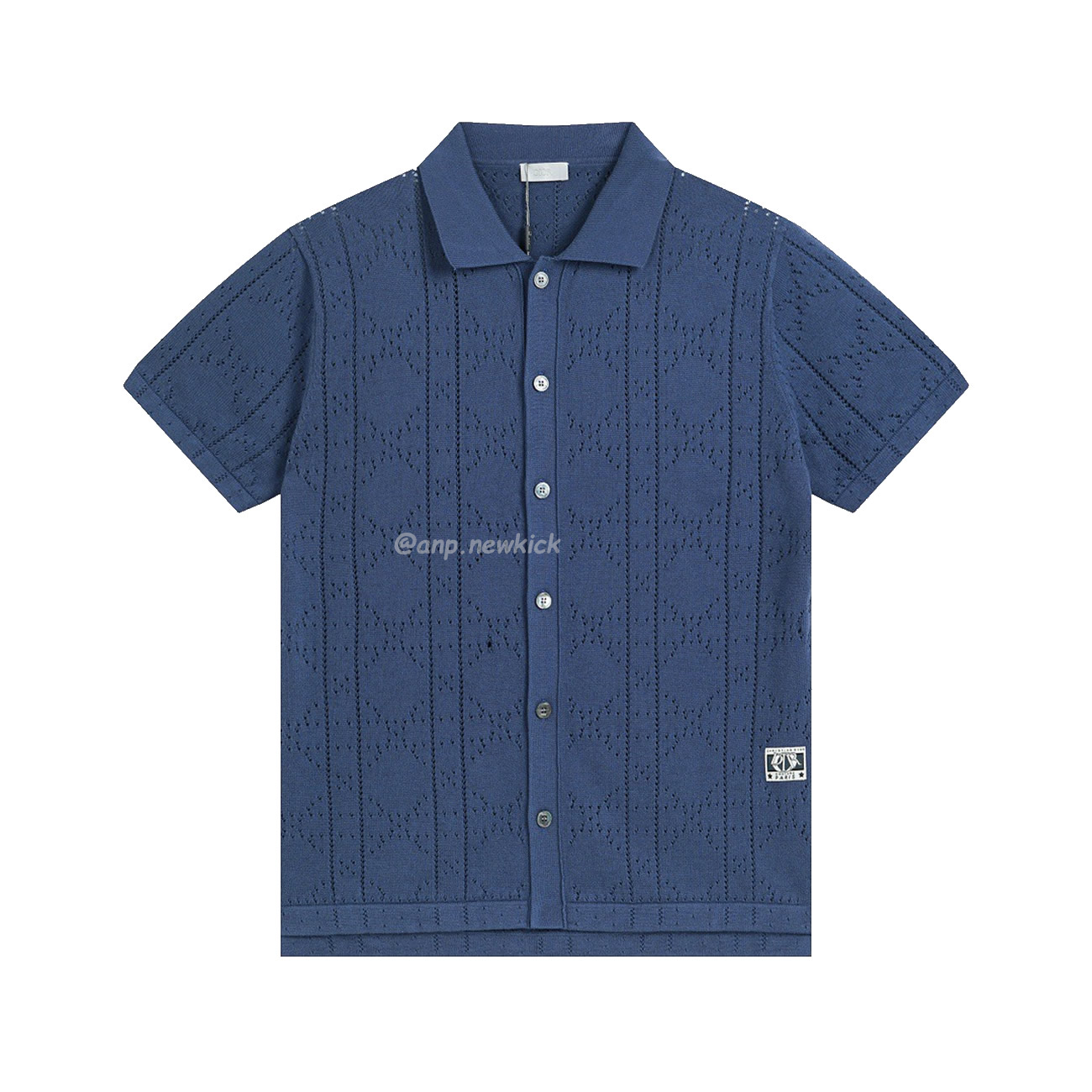 Dior Cannage Short Sleeved Shirt (1) - newkick.app